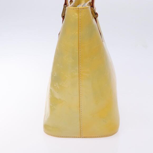 LOUIS VUITTON Monogram Vernis Houston Hand Bag Gris M91053 - Picture 4 of 13